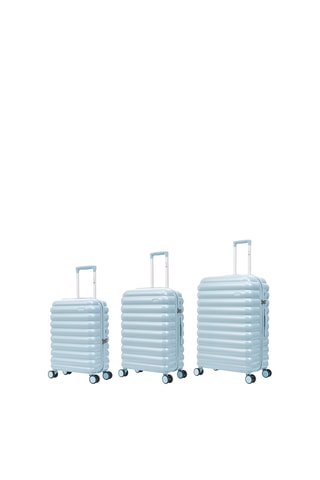 Juego de 3 maletas Cloud - 55/67/77 cm - Azul claro