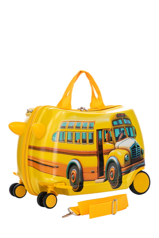 Maleta de cabina infantil Bus - 50 cm - Multicolor