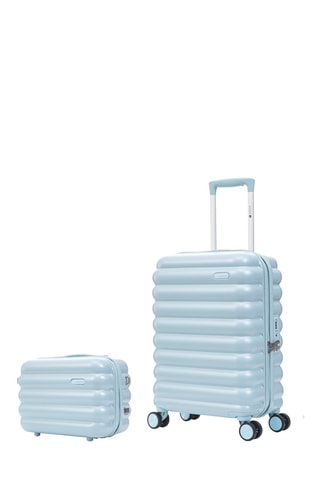 Maleta de cabina y vanity Cloud - 57/36 cm - Azul