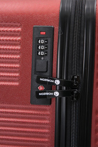 Maleta grande Trolley Paddle - Rojo