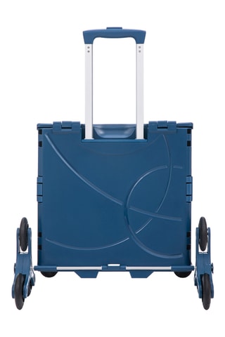 Caja plegable con ruedas Aerial Roll Box - 44,5 x 39,5 x 25,5 cm - Azul