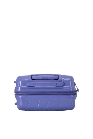 Juego de 3 maletas Peppy (S/M/L) - 55/65/75 cm - Violeta