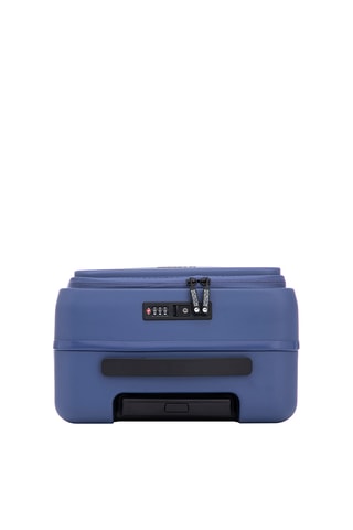 Maleta de cabina New Guest (S) - 55 cm - Candado TSA - Azul