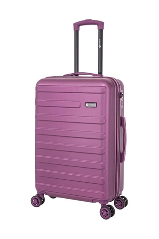 Maleta mediana Napoli - 65 cm  - Violeta