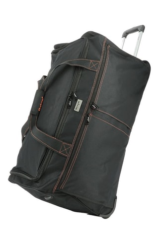 Bolsa de viaje con ruedas Trophy - 86 cm - Negro