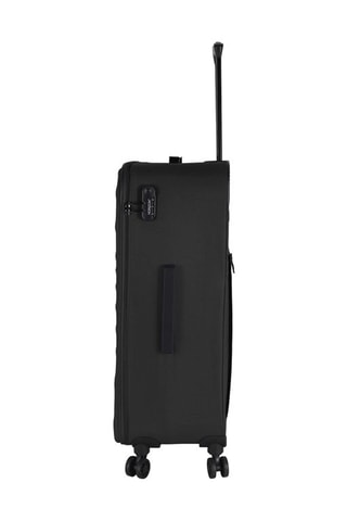 Juego de 3 maletas Disco - 56/66/76 cm  - Negro