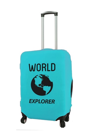 Funda de protección para maleta Aerial New York - Turquesa - 75 cm