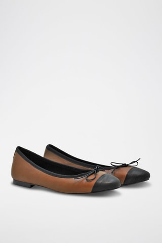 Ballerine - Marrone - Nero e marrone