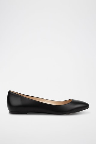 Ballerine in pelle nappa - Nero - Nero