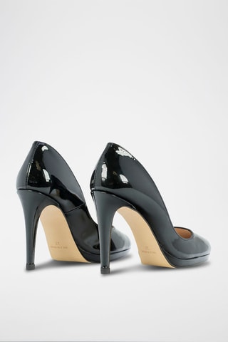 Décolleté in pelle verniciata - Nero