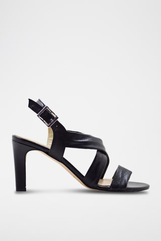 Sandali con tacco - Nero