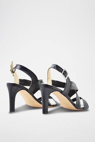 Sandali con tacco - Nero