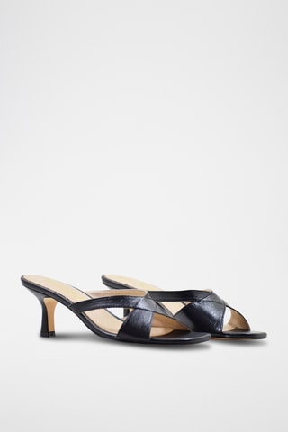 Sandali con tacco - Nero
