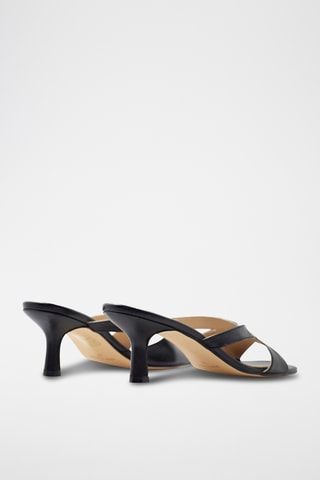 Sandali con tacco - Nero