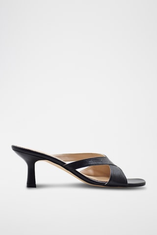 Sandali con tacco - Nero