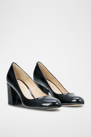 Décolleté in vernice - Nero