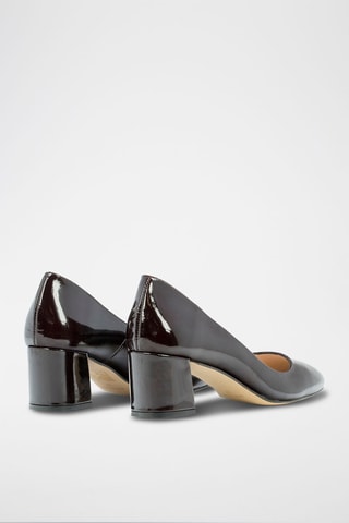 Décolleté in vernice - Nero