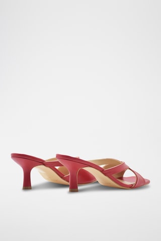 Sandali con tacco - Rosso
