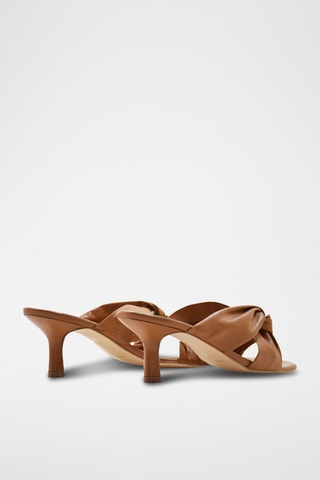 Sandali con tacco - Marrone