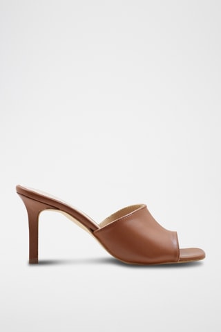 Sandali con tacco - Marrone