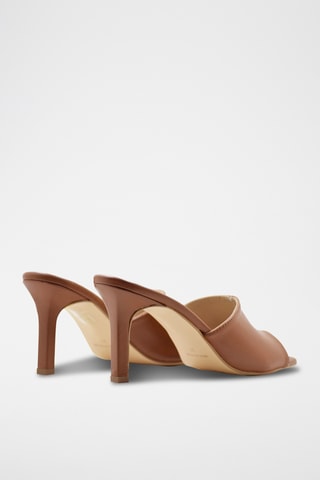 Sandali con tacco - Marrone