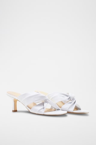 Sandali con tacco - Bianco