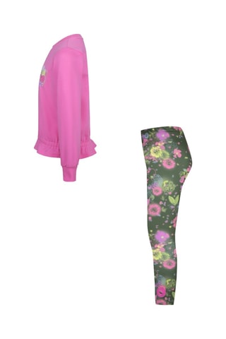 Sweater en Legging - Groen en blauw