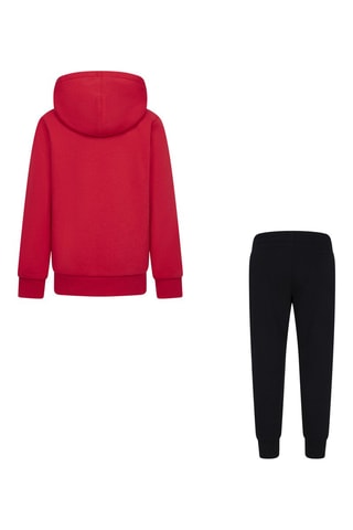 Sweater met Capuchon en Joggingbroek - Zwart en roze