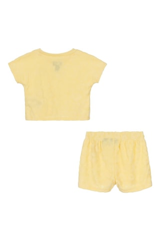 T-shirt en Short - Geel