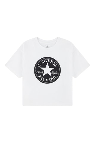 T-shirt met Korte Mouwen - Wit