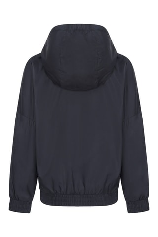Windjack met Capuchon - Wit en zwart