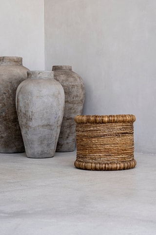 Panier de rangement - Naturel - 34,5 x 38 x 38 cm