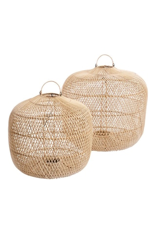 Suspension en rotin Naturel