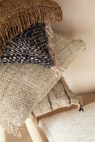 Housse de coussin Beige - 60 x 60 cm