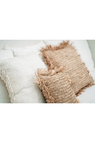Housse de coussin Beige - 60 x 60 cm