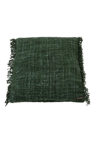 Housse de coussin à franges Oh My Gee - Vert