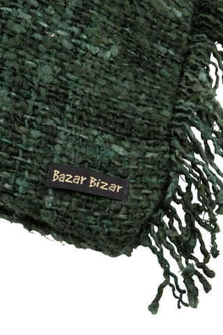 Housse de coussin à franges Oh My Gee - Vert