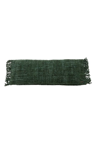 Housse de coussin à franges Oh My Gee - Vert