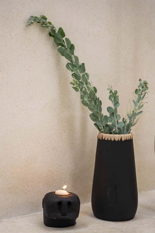 Vase Noir - 26 cm