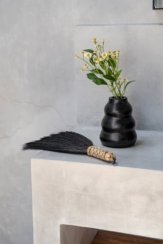 Vase Noir - 17 cm