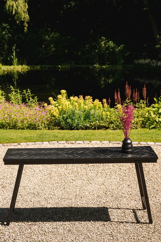Vase Noir - 17 cm