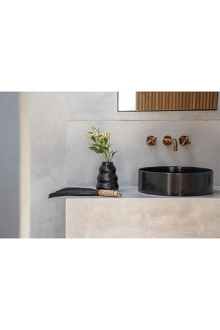 Vase Noir - 17 cm