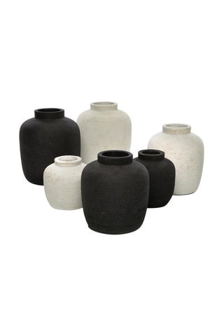 Vase Noir - 18 cm