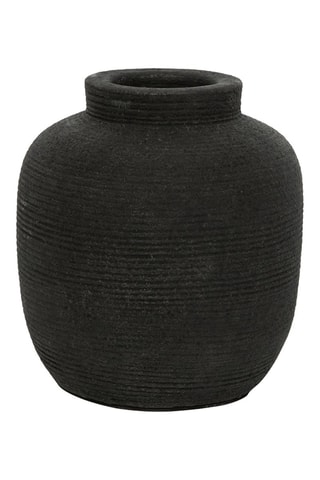 Vase Peaky - 14 cm - Noir