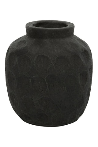 Vase Trendy - 14 cm - Noir