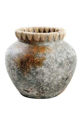 Vase décoratif Gris - 19 cm