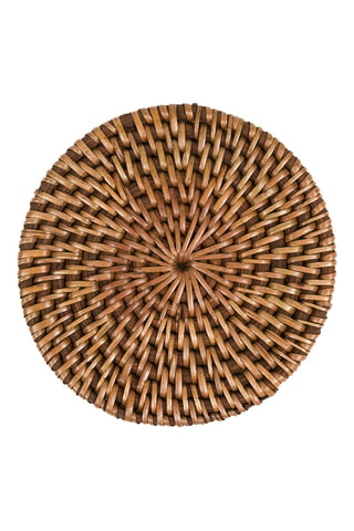 Sous-verre en rotin Colonial - 11 cm
