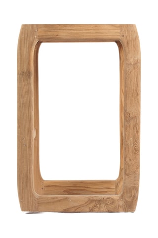 Tabouret de bar en teck Ithaca - 42 x 70 x 42 cm