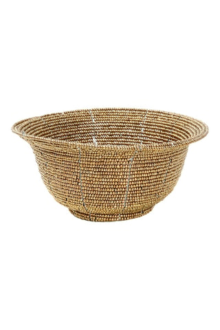 Panier - 13 x 13 x 5 cm - Doré