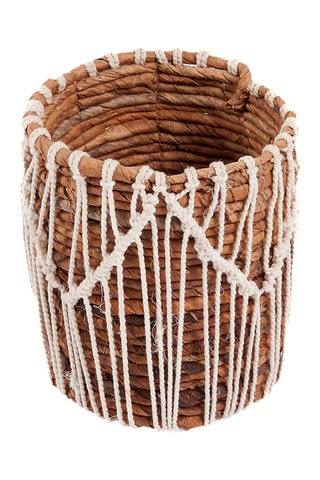 Panier Macra mazing - 14 x 14 x 16 cm - Naturel